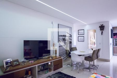 sala de apartamento à venda com 2 quartos, 76m² em Vila da Serra, Nova Lima