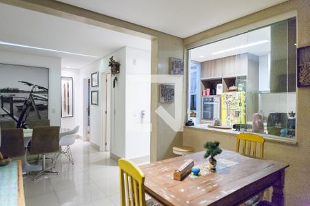 Varanda da Sala de apartamento à venda com 2 quartos, 76m² em Vila da Serra, Nova Lima