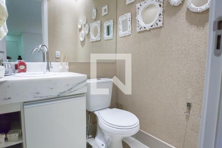 Lavabo de apartamento à venda com 2 quartos, 76m² em Vila da Serra, Nova Lima