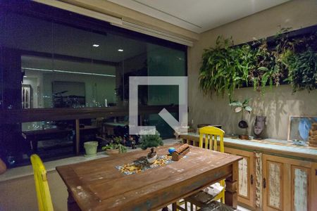 Varanda da Sala de apartamento à venda com 2 quartos, 76m² em Vila da Serra, Nova Lima