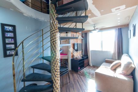 Sala de apartamento à venda com 3 quartos, 110m² em Jardim São Nicolau, São Paulo