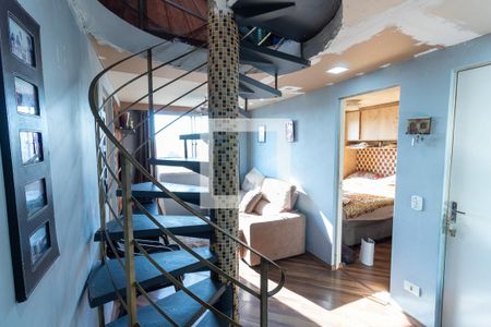 Sala de apartamento à venda com 3 quartos, 110m² em Jardim São Nicolau, São Paulo