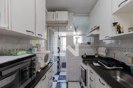 Cozinha de apartamento à venda com 2 quartos, 55m² em Jardim Celeste, São Paulo