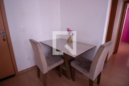 Sala de Jantar de apartamento à venda com 2 quartos, 47m² em Vila Rosa, Novo Hamburgo