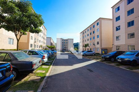 Área comum - rua do condomínio de apartamento para alugar com 2 quartos, 40m² em Jardim Petrópolis, Cotia
