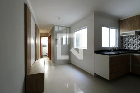 Sala de apartamento à venda com 2 quartos, 100m² em Vila Valparaiso, Santo André