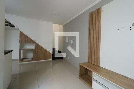 Sala de apartamento à venda com 2 quartos, 100m² em Vila Valparaiso, Santo André