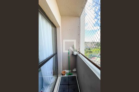 Varanda da Sala de apartamento à venda com 2 quartos, 51m² em Vila Mangalot, São Paulo