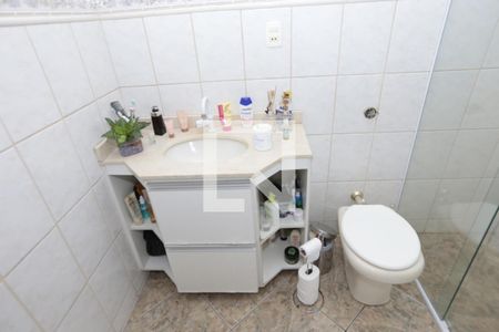 Banheiro da Suíte de casa à venda com 4 quartos, 200m² em Milionários, Belo Horizonte