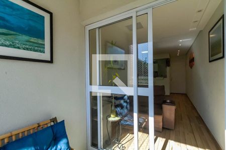 Varanda da Sala de apartamento para alugar com 2 quartos, 65m² em Nova Petrópolis, São Bernardo do Campo