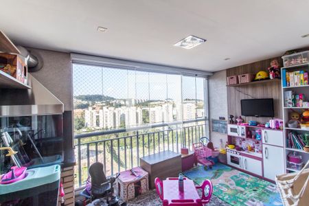 Varanda gourmet de apartamento para alugar com 3 quartos, 116m² em Centro de Apoio I (alphaville), Santana de Parnaíba