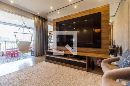 Sala de TV de apartamento para alugar com 3 quartos, 116m² em Centro de Apoio I (alphaville), Santana de Parnaíba