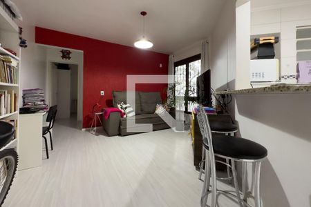 Sala de apartamento à venda com 1 quarto, 47m² em Nonoai, Porto Alegre