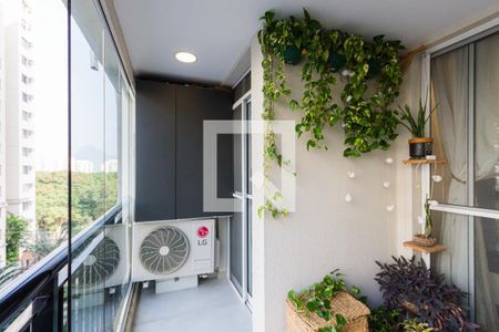 Varanda da Sala de apartamento para alugar com 2 quartos, 70m² em Jacarepaguá, Rio de Janeiro