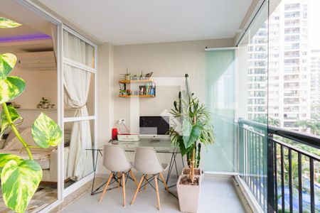 Varanda da Sala de apartamento para alugar com 2 quartos, 70m² em Jacarepaguá, Rio de Janeiro