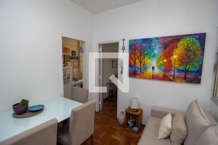 Sala de apartamento à venda com 1 quarto, 31m² em Botafogo, Rio de Janeiro