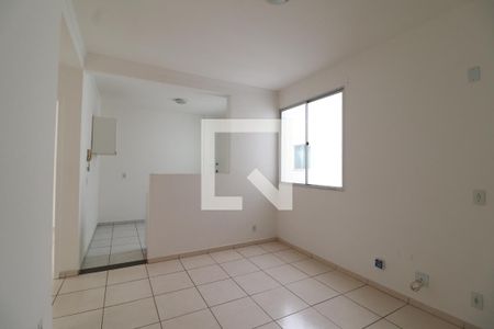 Sala de apartamento para alugar com 2 quartos, 43m² em Gávea, Uberlândia