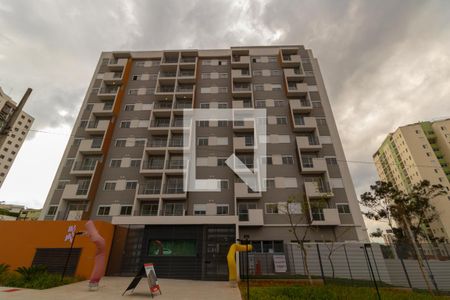 Apartamento para alugar com 40m², 2 quartos e 1 vagaFachada e portaria