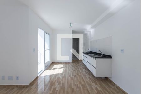 Sala - Cozinha Integrada de apartamento para alugar com 1 quarto, 31m² em Ipiranga, São Paulo