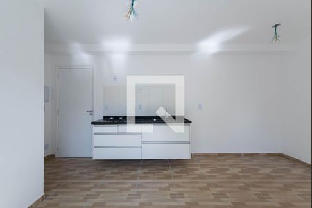 Sala - Cozinha Integrada de apartamento para alugar com 1 quarto, 31m² em Ipiranga, São Paulo