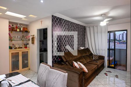 Sala de apartamento à venda com 3 quartos, 80m² em Parque Fongaro, São Paulo