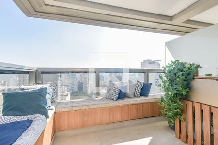 Varanda de kitnet/studio à venda com 1 quarto, 40m² em Santa Efigênia, São Paulo