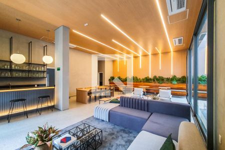 Studio à venda com 25m², 1 quarto e sem vagaÁrea comum - Salão de festas