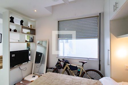 Detalhe do quarto de kitnet/studio para alugar com 1 quarto, 40m² em Ipanema, Rio de Janeiro