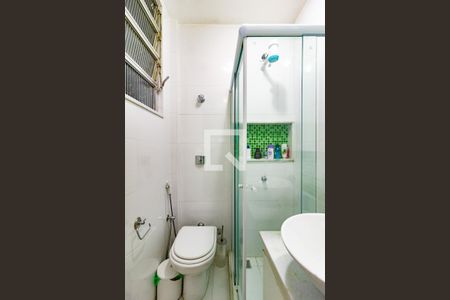 Banheiro de kitnet/studio para alugar com 1 quarto, 40m² em Ipanema, Rio de Janeiro