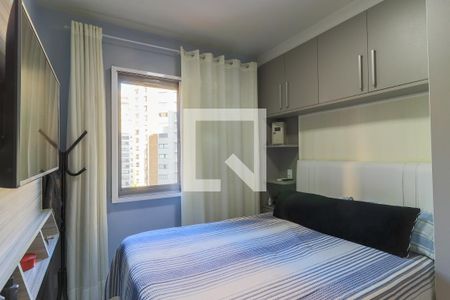 Quarto de apartamento à venda com 1 quarto, 45m² em Brooklin Paulista, São Paulo