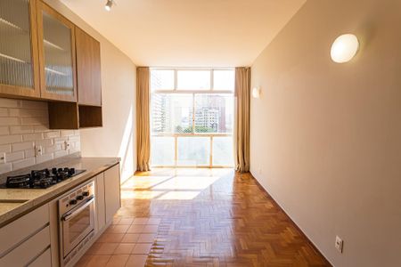 Sala/Cozinha de apartamento para alugar com 1 quarto, 58m² em Santo Agostinho, Belo Horizonte
