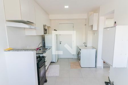 Sala / Cozinha / Lavanderia de apartamento à venda com 2 quartos, 32m² em Jardim Celeste, São Paulo