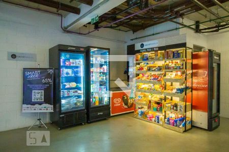 Studio para alugar com 24m², 1 quarto e sem vaga Studio para alugar com 24m², 1 quarto e sem vagaÁrea comum -Mercado