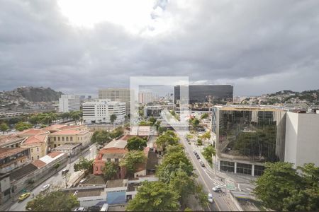 Vista da Sala de apartamento para alugar com 3 quartos, 69m² em Cidade Nova, Rio de Janeiro