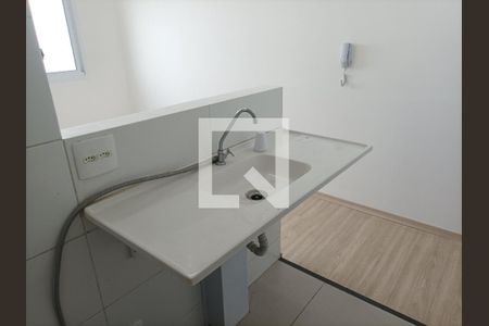 Cozinha/lavanderia de apartamento à venda com 2 quartos, 37m² em Jardim Adutora, São Paulo