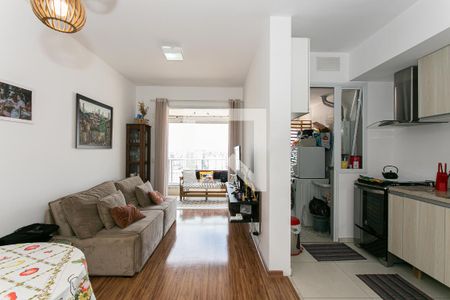Sala de apartamento à venda com 1 quarto, 50m² em Vila Gomes Cardim, São Paulo