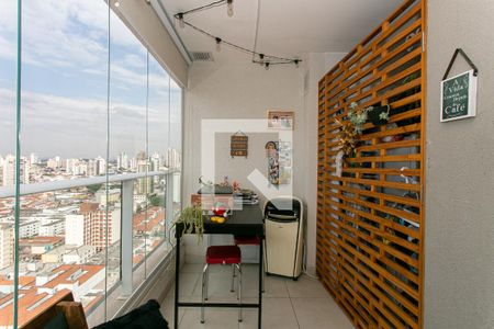 Varanda de apartamento à venda com 1 quarto, 50m² em Vila Gomes Cardim, São Paulo