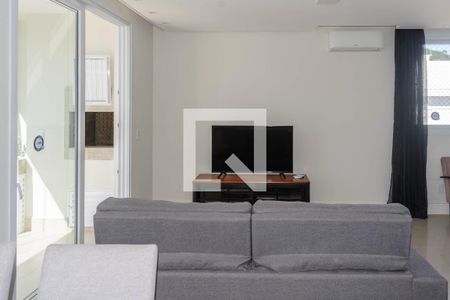 Sala de apartamento para alugar com 4 quartos, 186m² em Jurerê, Florianópolis