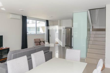 Sala de apartamento para alugar com 4 quartos, 186m² em Jurerê, Florianópolis