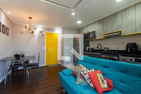Sala  de apartamento à venda com 2 quartos, 46m² em Vila Esperança, São Paulo
