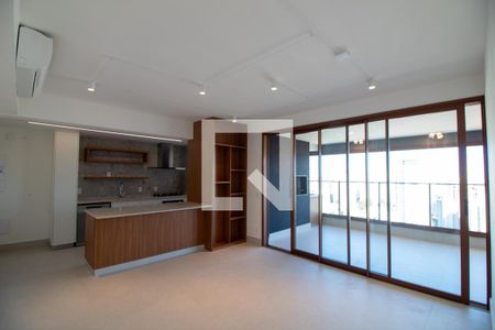 Sala de apartamento para alugar com 3 quartos, 110m² em Brooklin Novo, São Paulo