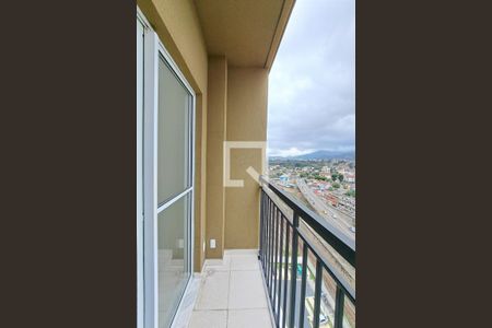Varanda da Sala de apartamento para alugar com 2 quartos, 48m² em Del Castilho, Rio de Janeiro