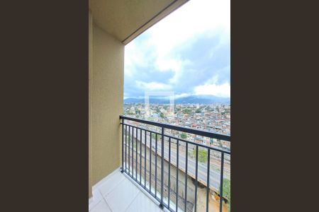 Varanda da Sala de apartamento para alugar com 2 quartos, 48m² em Del Castilho, Rio de Janeiro