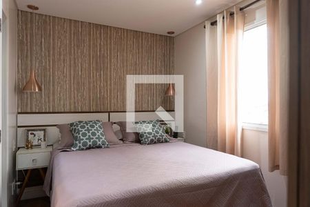 Suíte de apartamento à venda com 3 quartos, 67m² em Vila Curuca, Santo André