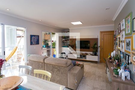 Sala  de apartamento à venda com 4 quartos, 135m² em Vila Andrade, São Paulo