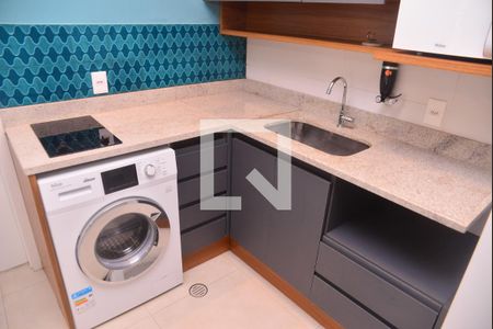 Apartamento para alugar com 42m², 1 quarto e 1 vagaCozinha e Área de Serviço