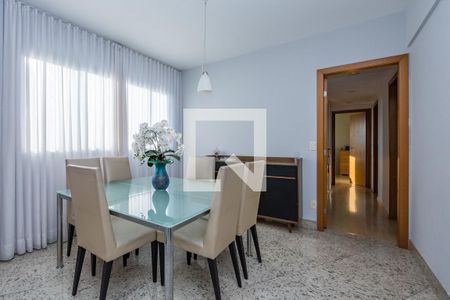 Sala de apartamento à venda com 4 quartos, 127m² em Buritis, Belo Horizonte