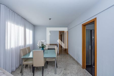 Sala de apartamento à venda com 4 quartos, 127m² em Buritis, Belo Horizonte