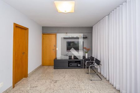 Sala de apartamento à venda com 4 quartos, 127m² em Buritis, Belo Horizonte