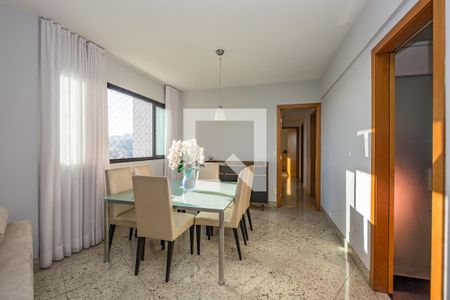 Sala de apartamento à venda com 4 quartos, 154m² em Buritis, Belo Horizonte